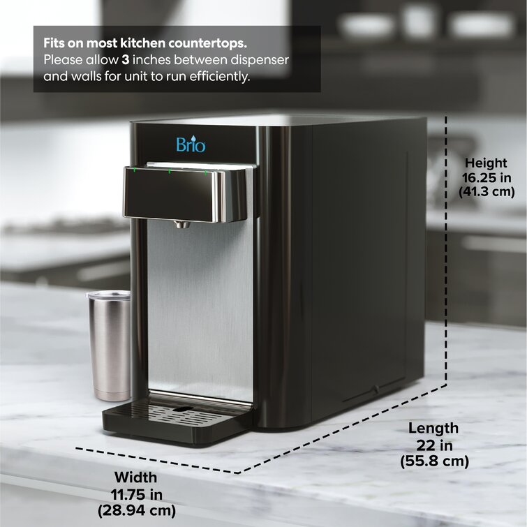 Filtered water store dispenser for home